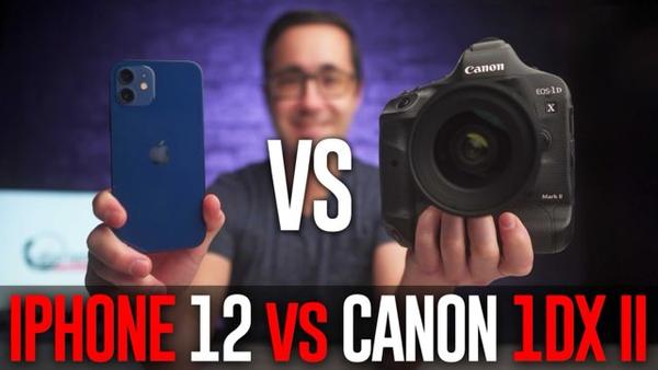 iPhone 12 vs. Canon 1DX Mark II