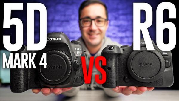 Canon 5D Mark 4 vs. Canon R6: Which is BETTER?