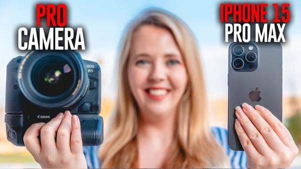 Are cameras DEAD? iPhone 15 Pro Max vs. $10,000 CAMERA