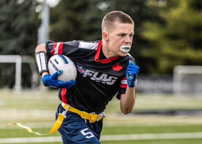 OTTAWA, ON, May 16, 2026: NFL Flag regionals flag football at Carleton University.