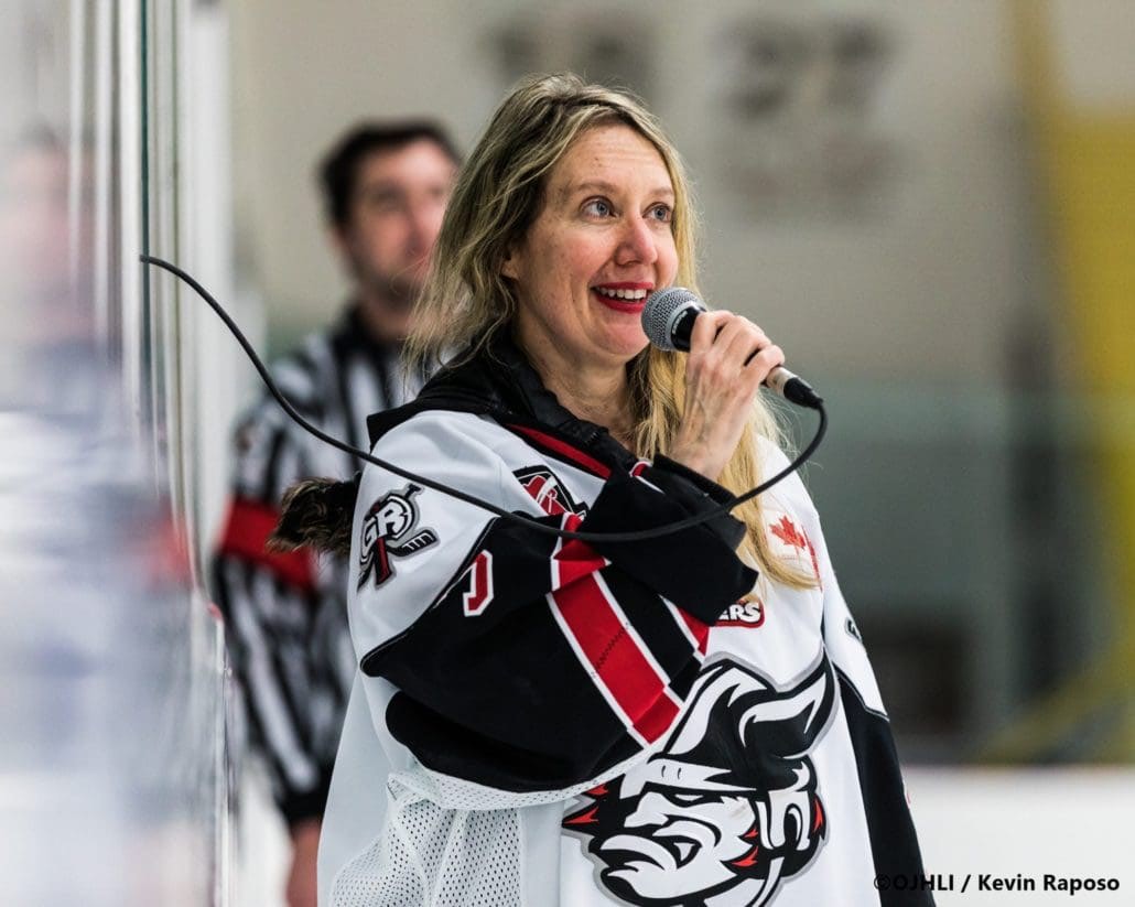 Ontario Junior Hockey League game between the Georgetown Raiders and the Toronto Patriots