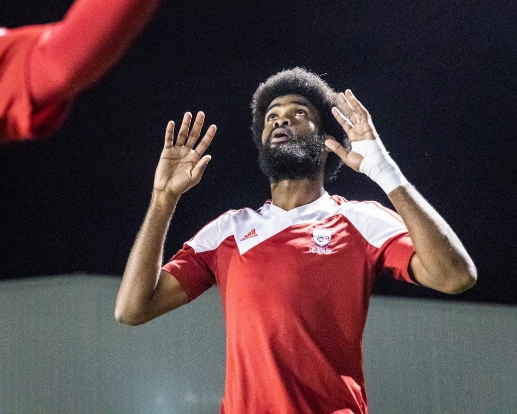 Sports Photography – League1 Ontario Championship Final, Men's Soccer, London FC and Masters FA in Vaughan, Ontario, Canada at Ontario Soccer Centre