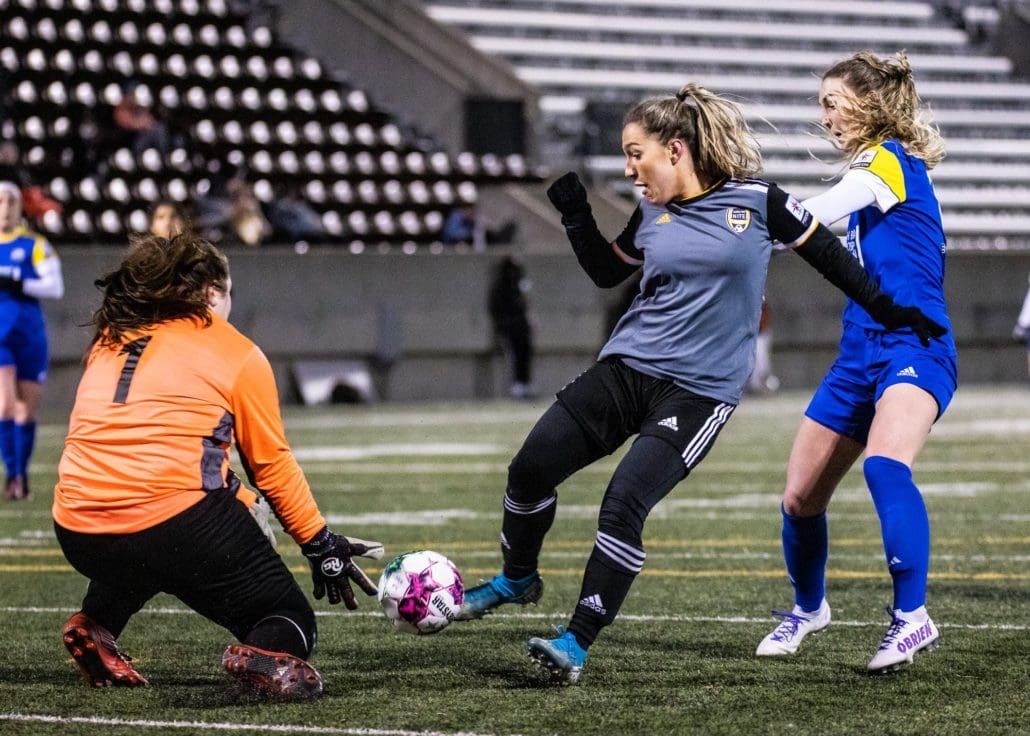 League1 Ontario soccer game between Hamilton United and Burlington SC