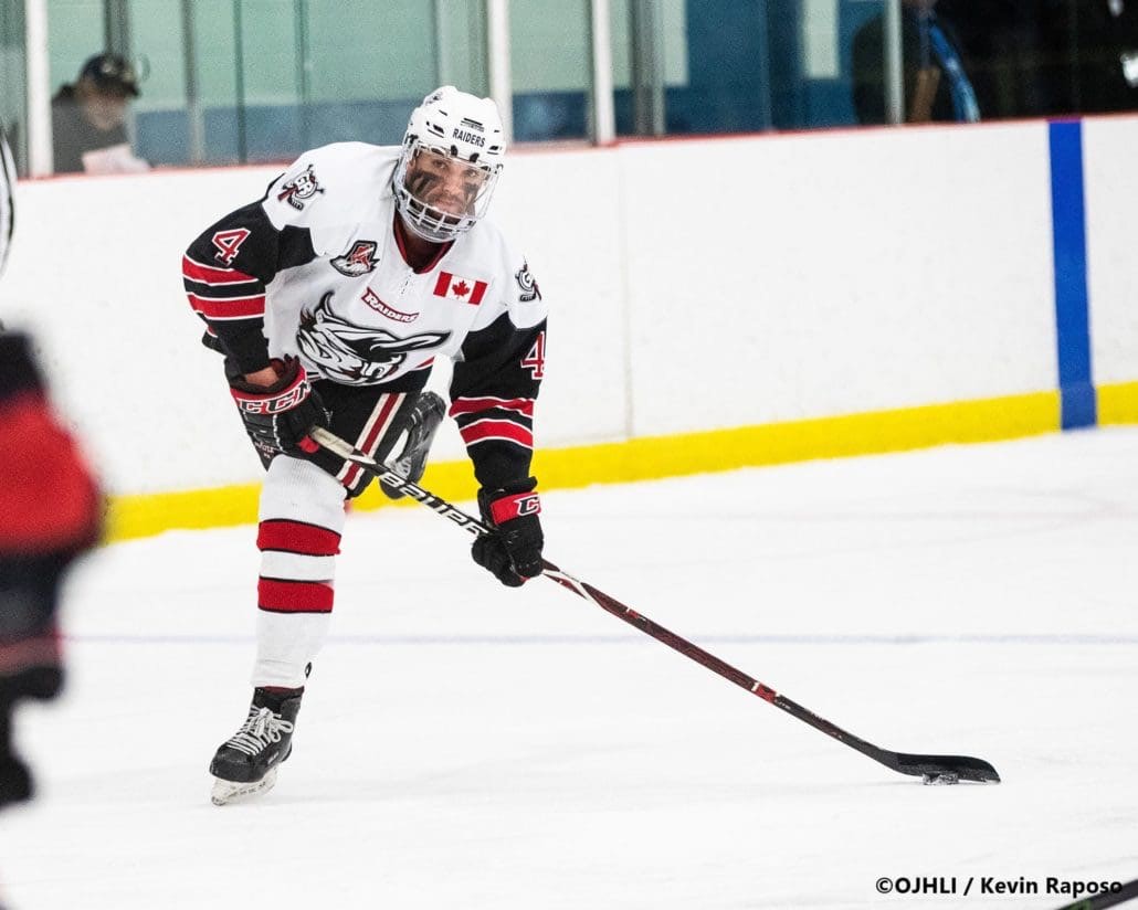 Ontario Junior Hockey League, Buckland Cup Championship Series. Game three between the Wellington Dukes and Georgetown Raiders