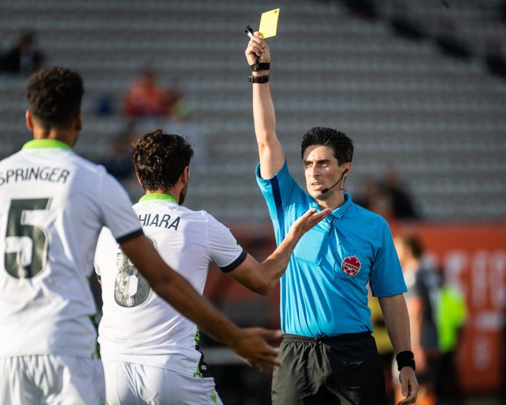 Sports Photography – Canadian Premier League, Regular Season, Men's Soccer, York9 FC and Forge FC in Hamilton, Ontario, Canada at Tim Hortons Field