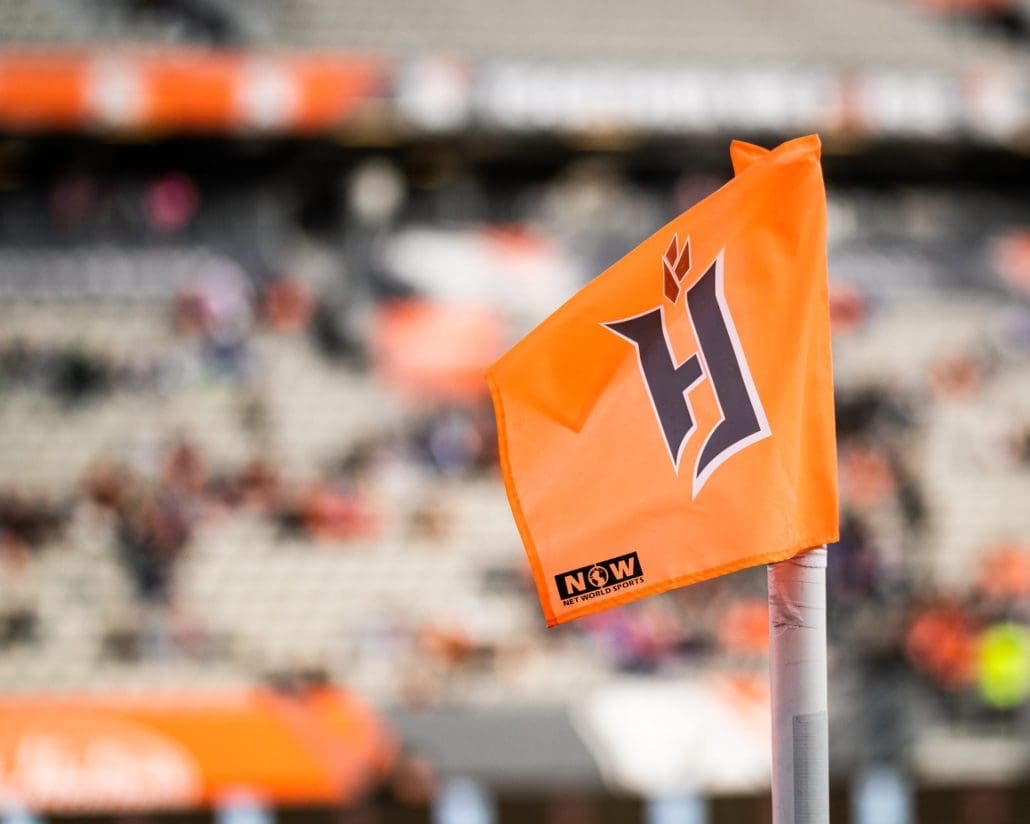 Sports Photography – Canadian Premier League, Regular Season, Men's Soccer, York9 FC and Forge FC in Hamilton, Ontario, Canada at Tim Hortons Field