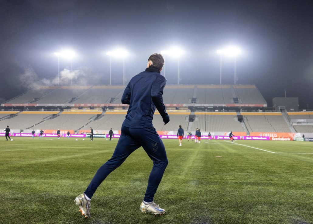 CONCACAF Champions Cup game between Nashville SC at Atlético Ottawa on February 17, 2026 at Hamilton Stadium in Hamilton