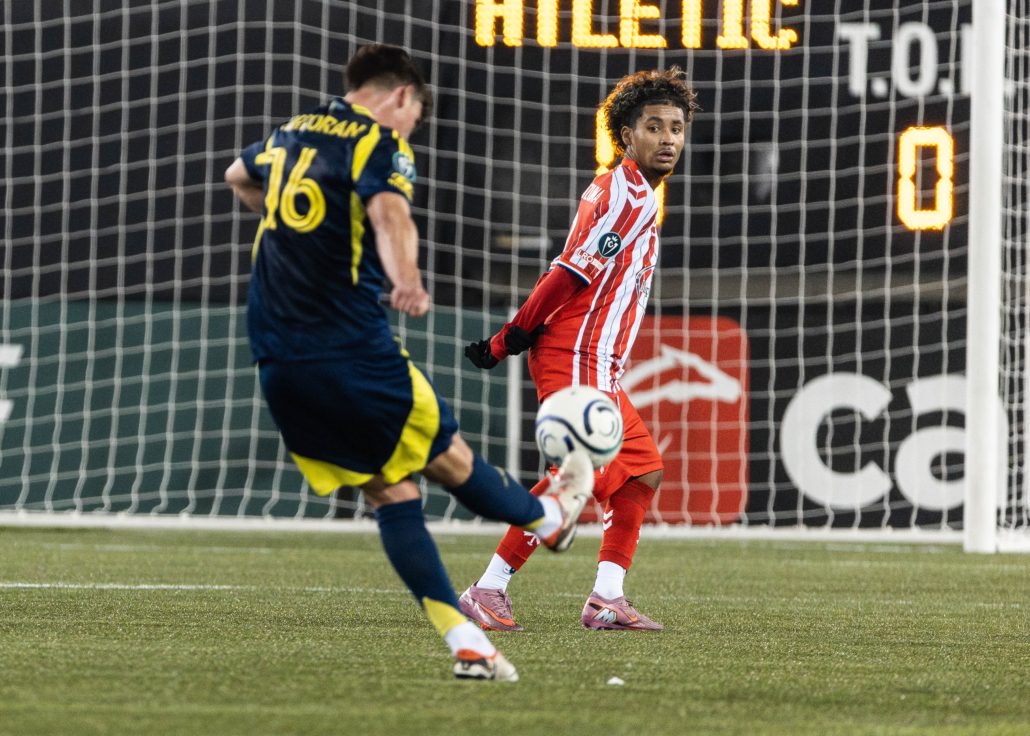 CONCACAF Champions Cup game between Nashville SC at Atlético Ottawa on February 17, 2026 at Hamilton Stadium in Hamilton