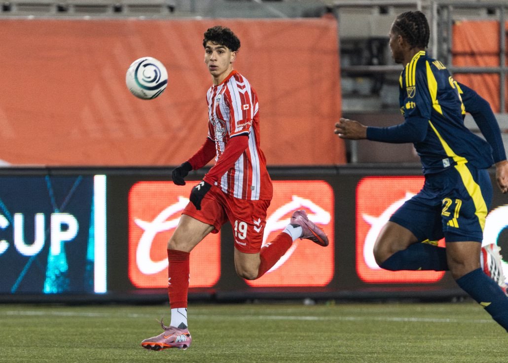 CONCACAF Champions Cup game between Nashville SC at Atlético Ottawa on February 17, 2026 at Hamilton Stadium in Hamilton