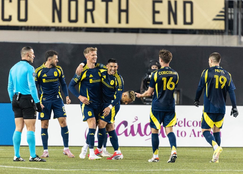 CONCACAF Champions Cup game between Nashville SC at Atlético Ottawa on February 17, 2026 at Hamilton Stadium in Hamilton