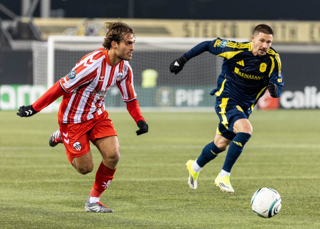 CONCACAF Champions Cup game between Nashville SC at Atlético Ottawa on February 17, 2026 at Hamilton Stadium in Hamilton