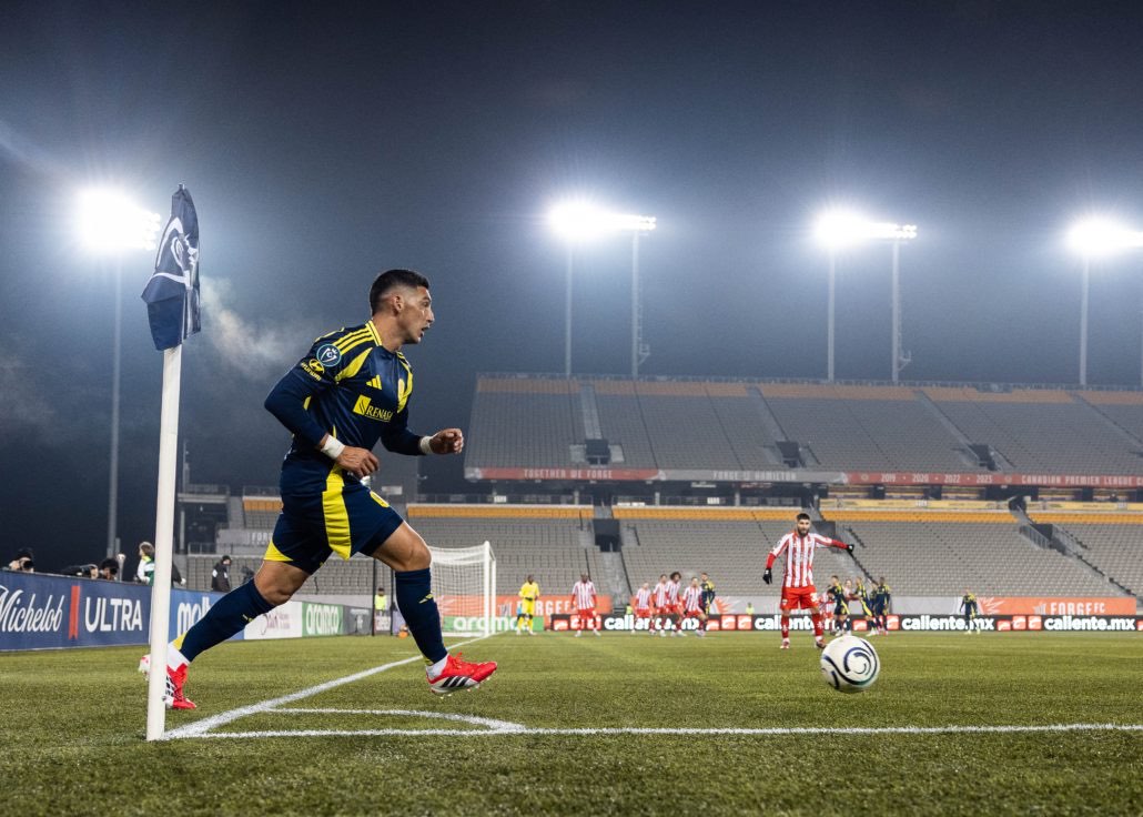 CONCACAF Champions Cup game between Nashville SC at Atlético Ottawa on February 17, 2026 at Hamilton Stadium in Hamilton