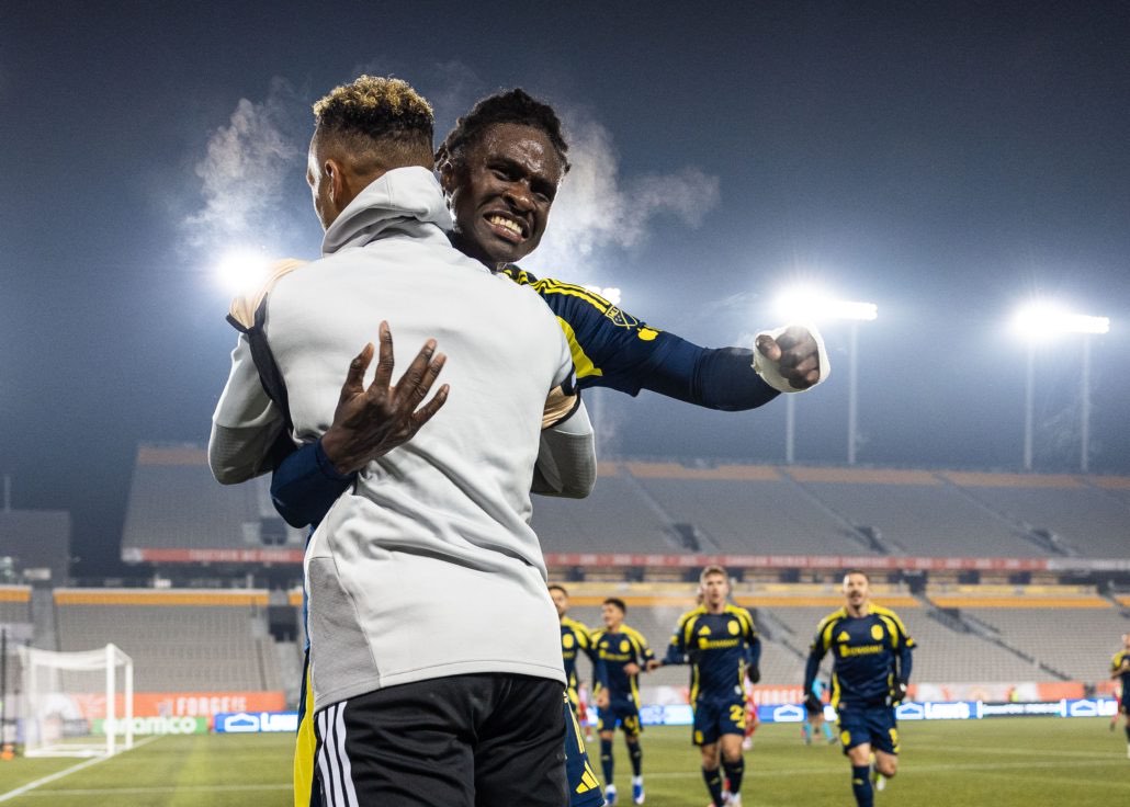 CONCACAF Champions Cup game between Nashville SC vs. Atlético Ottawa on February 17, 2026 at Hamilton Stadium in Hamilton