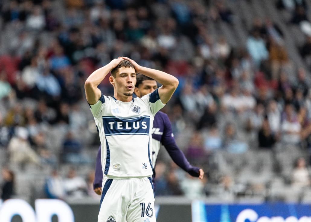 CONCACAF Champions Cup soccer action between Pumas UNAM and the Vancouver Whitecaps on April 2, 2025 at BC Place in Vancouver