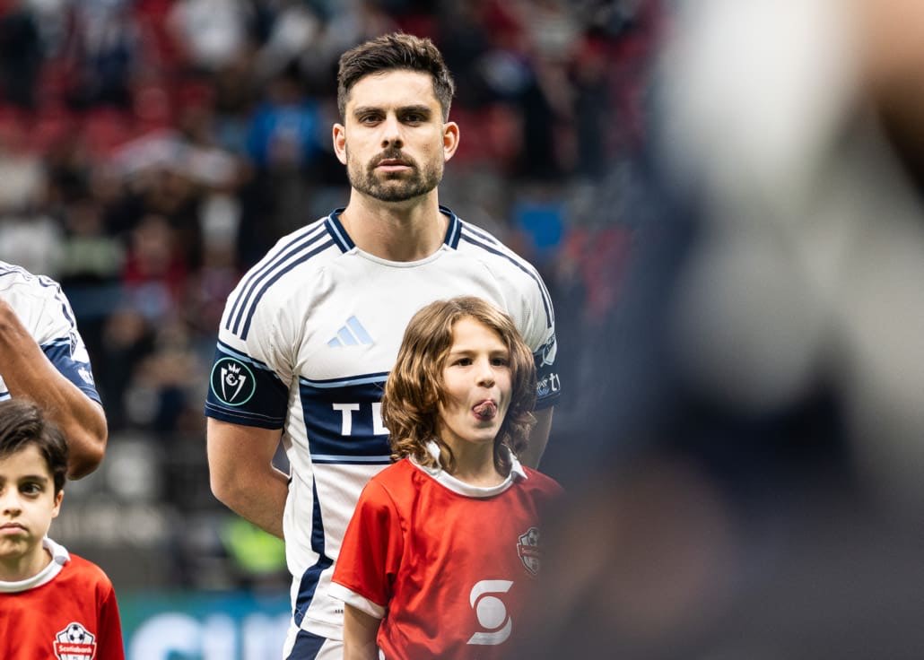 CONCACAF Champions Cup soccer action between Pumas UNAM and the Vancouver Whitecaps on April 2, 2025 at BC Place in Vancouver