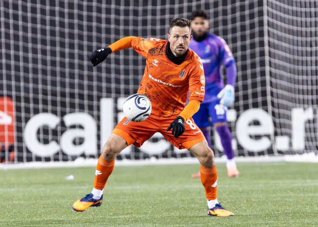 CONCACAF Champions Cup soccer action between Tigres UANL and Forge FC on February 3, 2026 at Hamilton Stadium in Hamilton