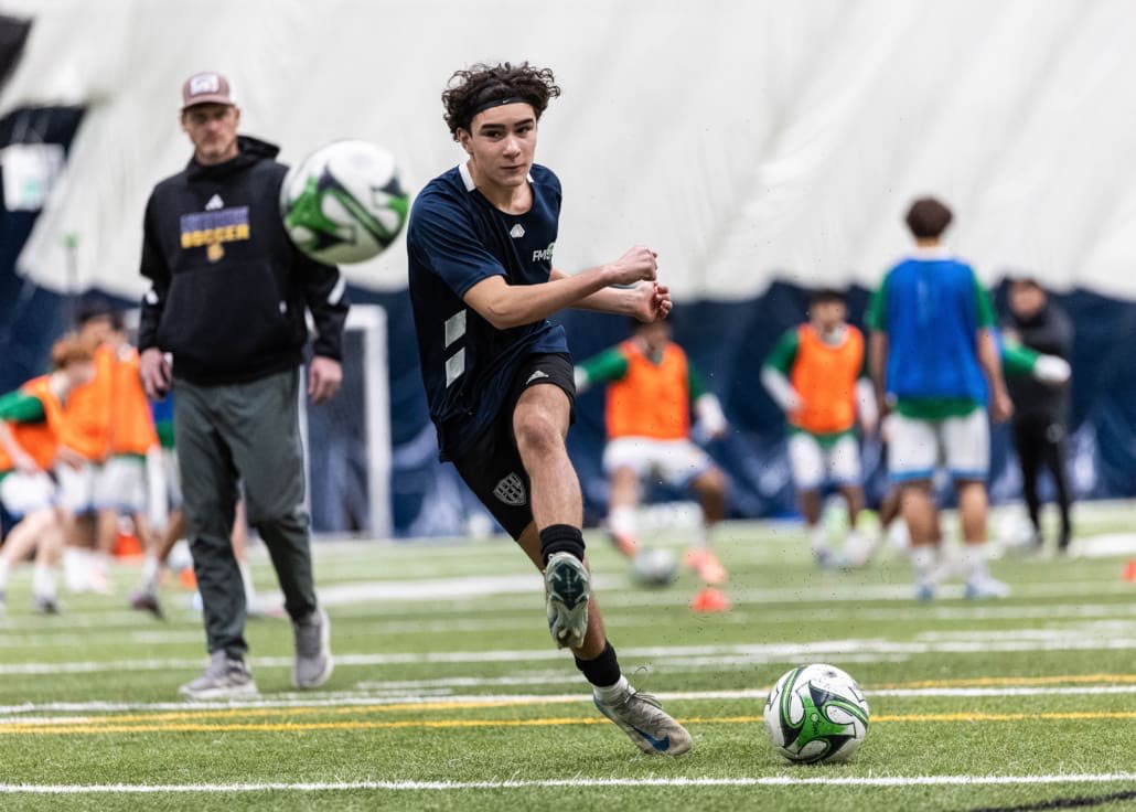 FMS Pro FindME soccer showcase on January 16, 17, and 18 at Milton Sports Dome in Milton