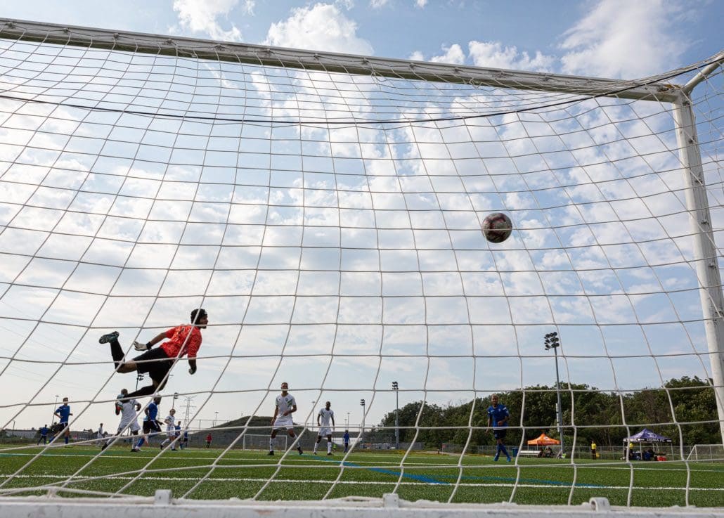 Sports Photography – League1 Ontario Regular Season, Men's Soccer, Durham United FA and Sigma FC in Mississauga, Ontario, Canada at Paramount Fine Foods Centre