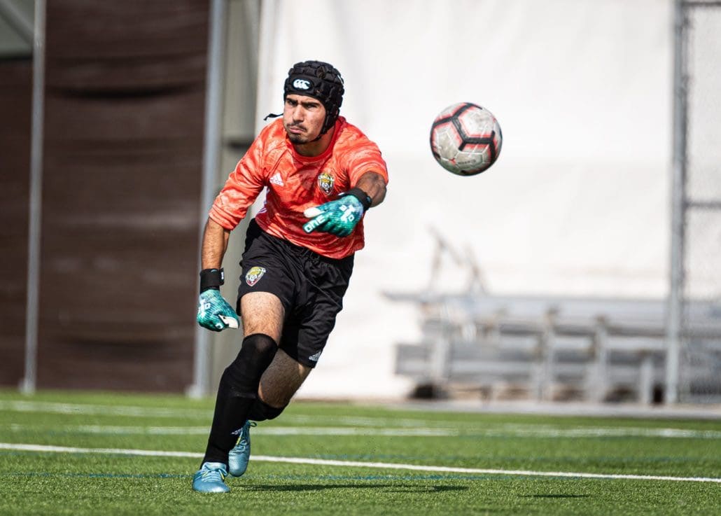 Sports Photography – League1 Ontario Regular Season, Men's Soccer, Durham United FA and Sigma FC in Mississauga, Ontario, Canada at Paramount Fine Foods Centre
