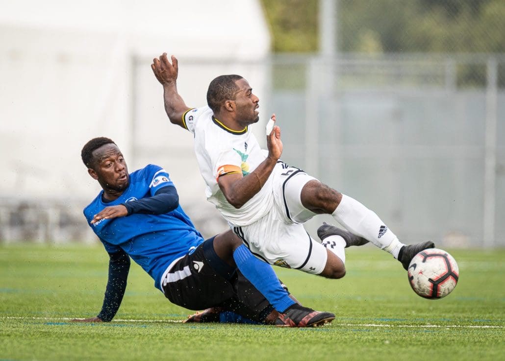 Sports Photography – League1 Ontario Regular Season, Men's Soccer, Durham United FA and Sigma FC in Mississauga, Ontario, Canada at Paramount Fine Foods Centre