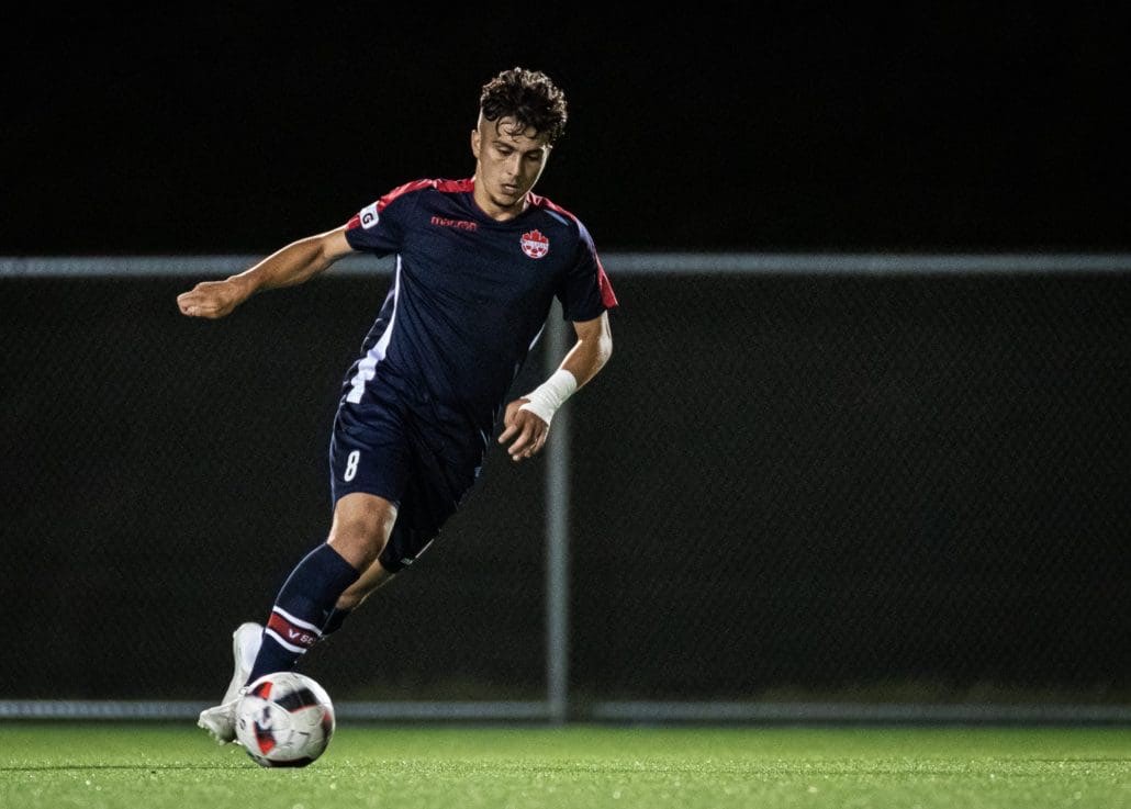 Sports Photography – League1 Ontario Playoffs, Men's Soccer, London FC and Vaughan Azzurri in Vaughan, Ontario, Canada at North Maple Regional Park