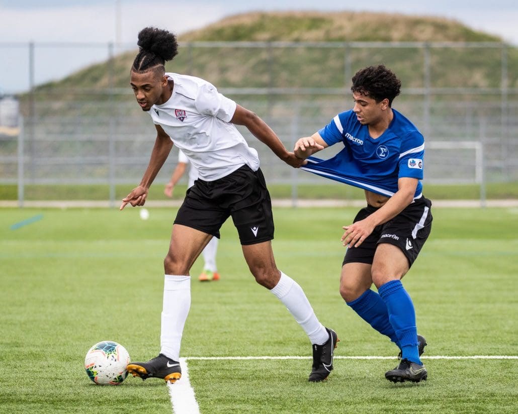 League1 Ontario soccer game between Sigma FC and ProStars FC
