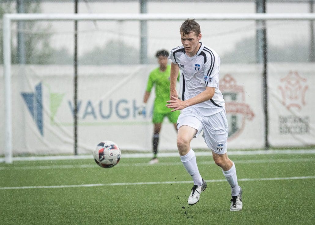 Sports Photography – League1 Ontario Regular Season, Men's Soccer, Windsor TFC vs. OSU Force in Toronto, Ontario, Canada at Ontario Soccer Centre