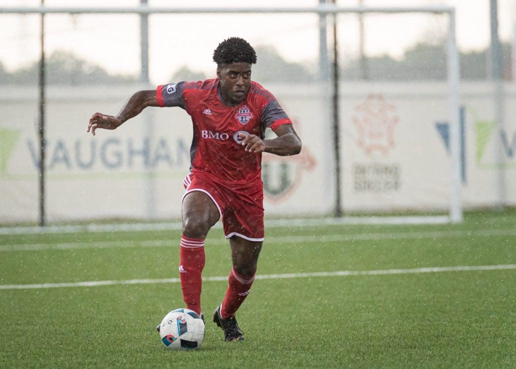Sports Photography – League1 Ontario Regular Season, Men's Soccer, Windsor TFC vs. OSU Force in Toronto, Ontario, Canada at Ontario Soccer Centre