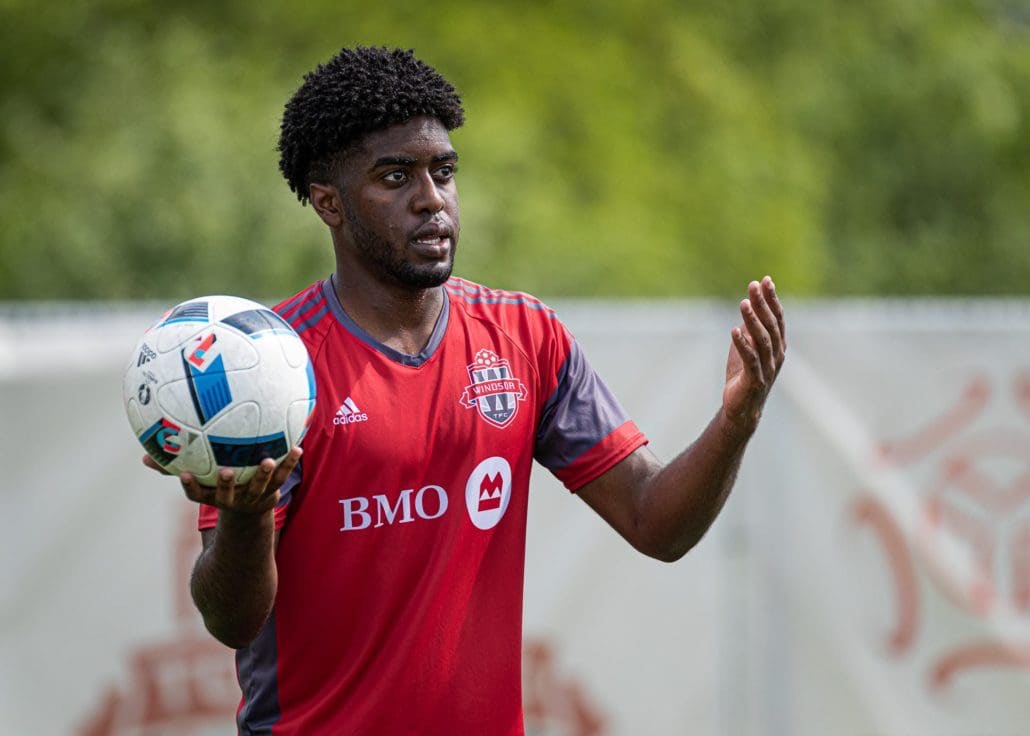 Sports Photography – League1 Ontario Regular Season, Men's Soccer, Windsor TFC vs. OSU Force in Toronto, Ontario, Canada at Ontario Soccer Centre