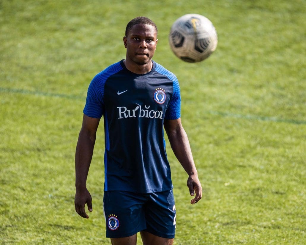 League1 Ontario soccer game between Oakville Blue Devils and FC London
