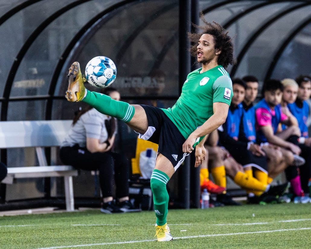 League1 Ontario soccer game between North Toronto Nitros and St. Catharine's Roma Wolves