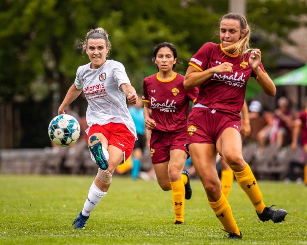 League1 Ontario soccer game between Guelph Union and St. Catharine's Roma Wolves