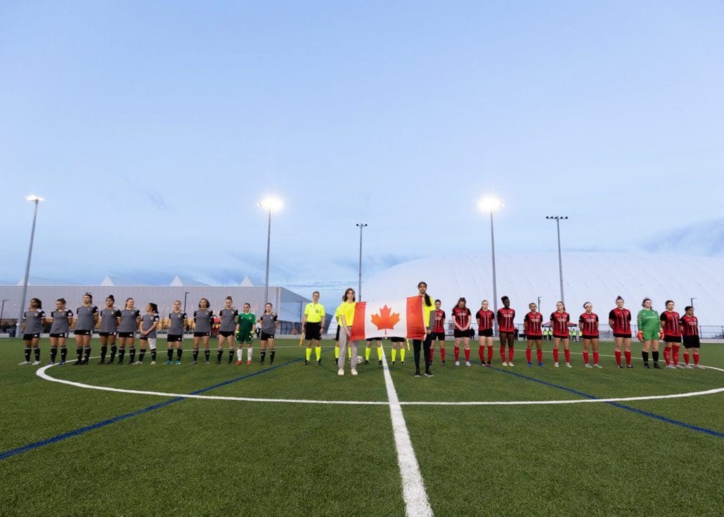 League1 Ontario soccer game between Hamilton United and North Mississauga SC