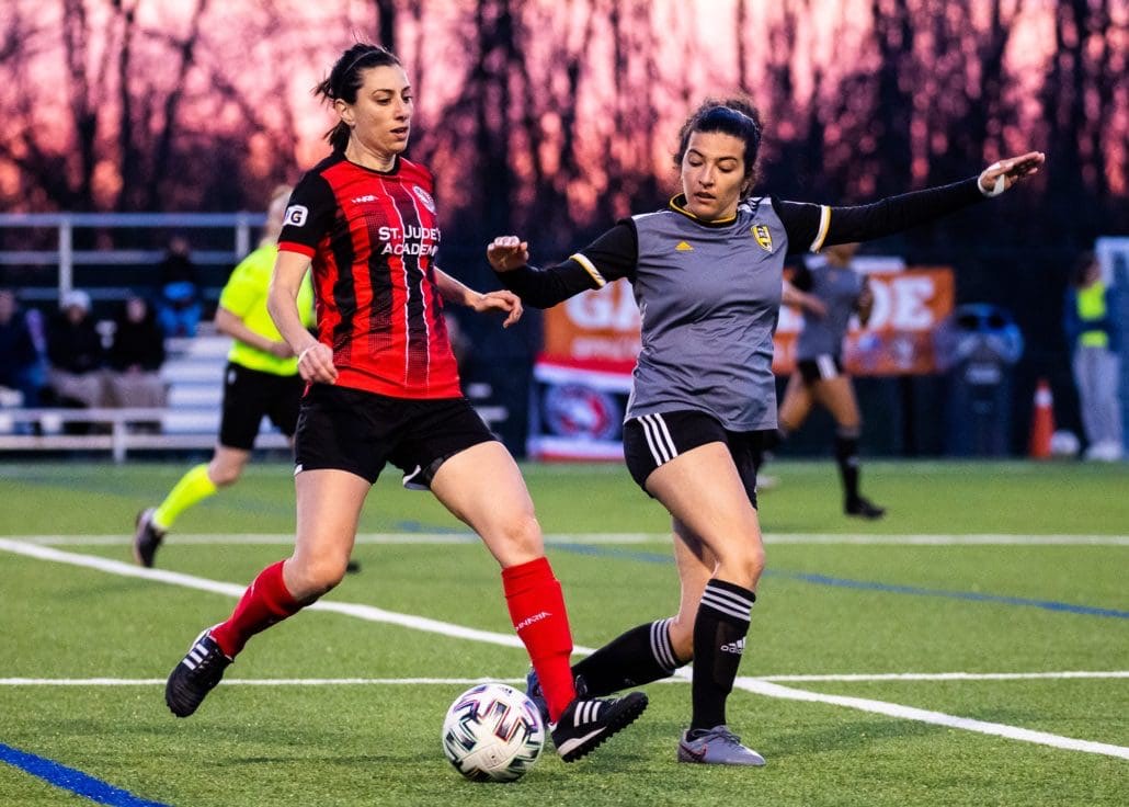 League1 Ontario soccer game between Hamilton United and North Mississauga SC