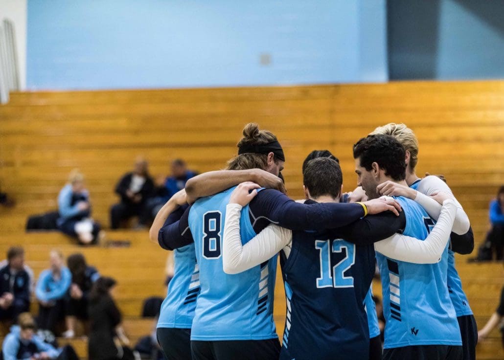 OAKVILLE, ON – Jan. 22, 2017: Sheridan vs. Boreal in OCAA Volleyball action.