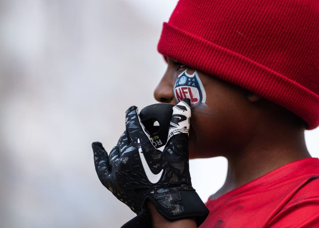 NFL Flag Championship in flag football action on October 3, 4, and 5 in Toronto at North Toronto Collegiate Institute