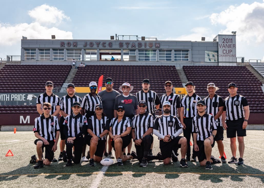 NFL Flag Regionals in flag football action on June 28, 2025 at McMaster University in Hamilton