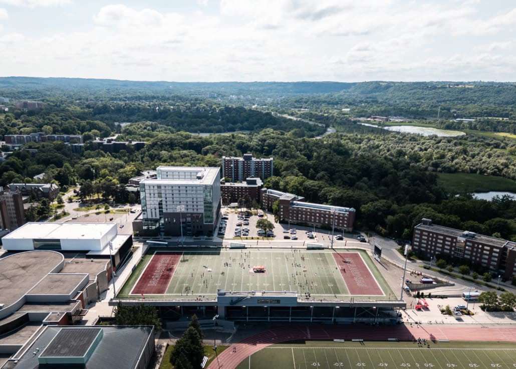 NFL Flag Regionals in flag football action on June 28, 2025 at McMaster University in Hamilton