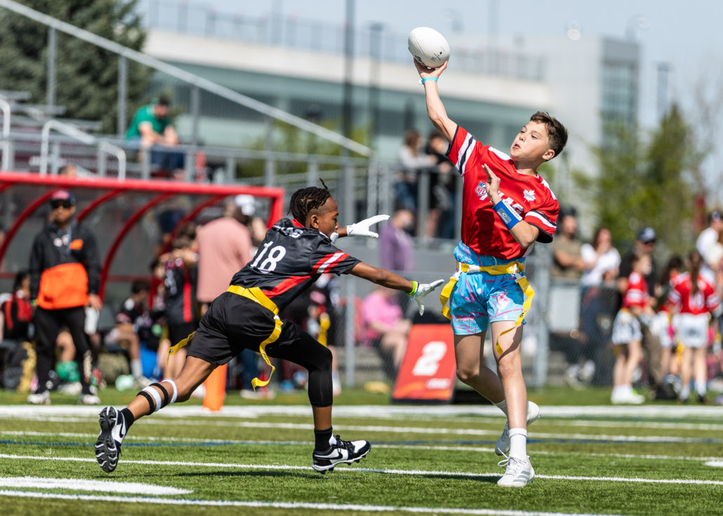 NFL Flag regionals flag football in Ottawa on May 16, 2026 at Carleton University