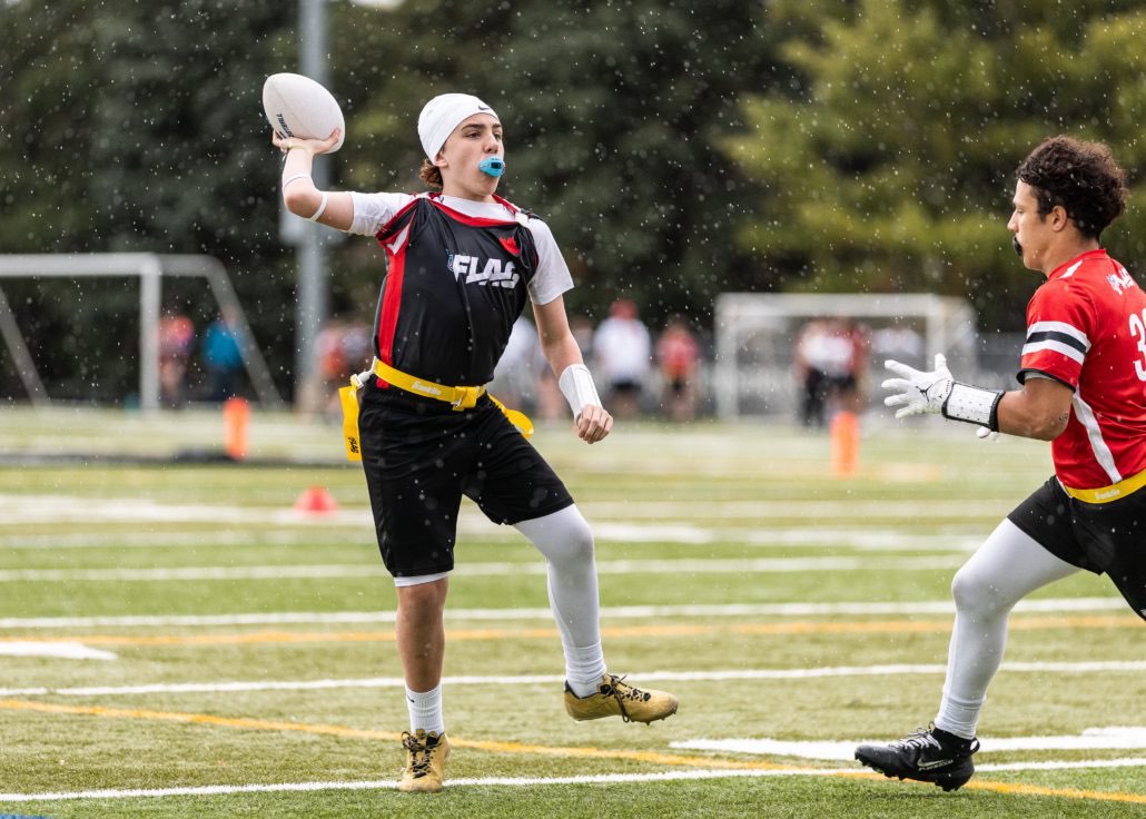 NFL Flag regionals flag football in Ottawa on May 16, 2026 at Carleton University