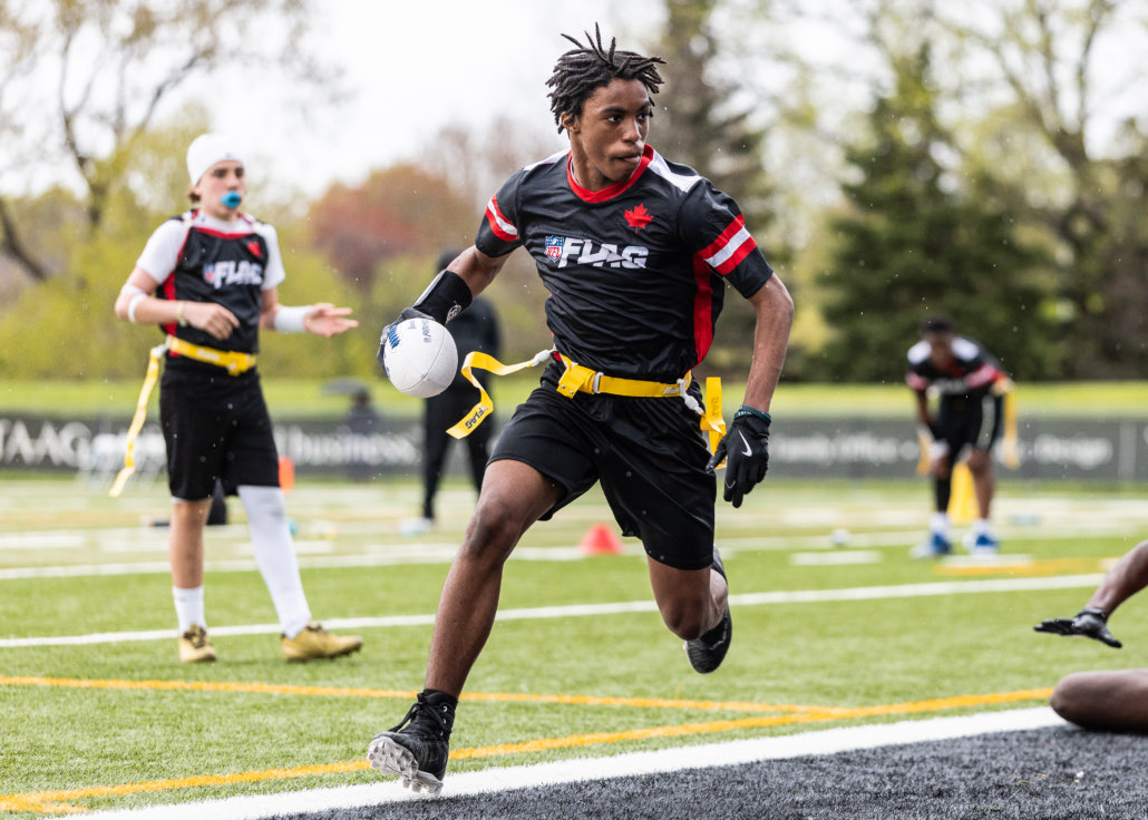 NFL Flag regionals flag football in Ottawa on May 16, 2026 at Carleton University