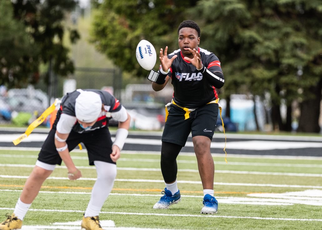 NFL Flag regionals flag football in Ottawa on May 16, 2026 at Carleton University