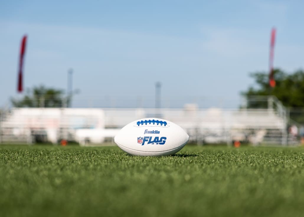 NFL Flag Regionals in flag football action on July 12, 2025 at Algonquin College in Ottawa