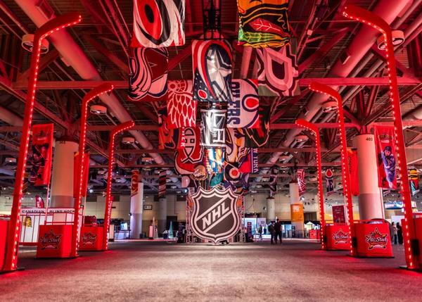 NHL Street at NHL Fan Fair at NHL All-Star Weekend with RCX Sports