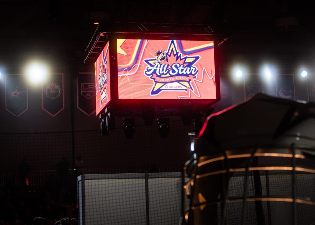 TORONTO, ON - Feb 3, 2024: NHL Street during NHL All-Star Weekend at NHL Fan Fair with RCX Sports. (Photo by Kevin Raposo / kevinraposo.com)