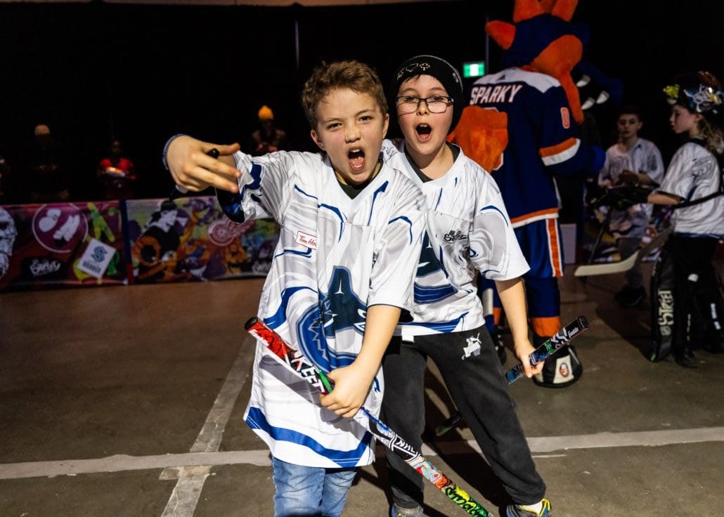 TORONTO, ON - Feb 3, 2024: NHL Street during NHL All-Star Weekend at NHL Fan Fair with RCX Sports. (Photo by Kevin Raposo / kevinraposo.com)
