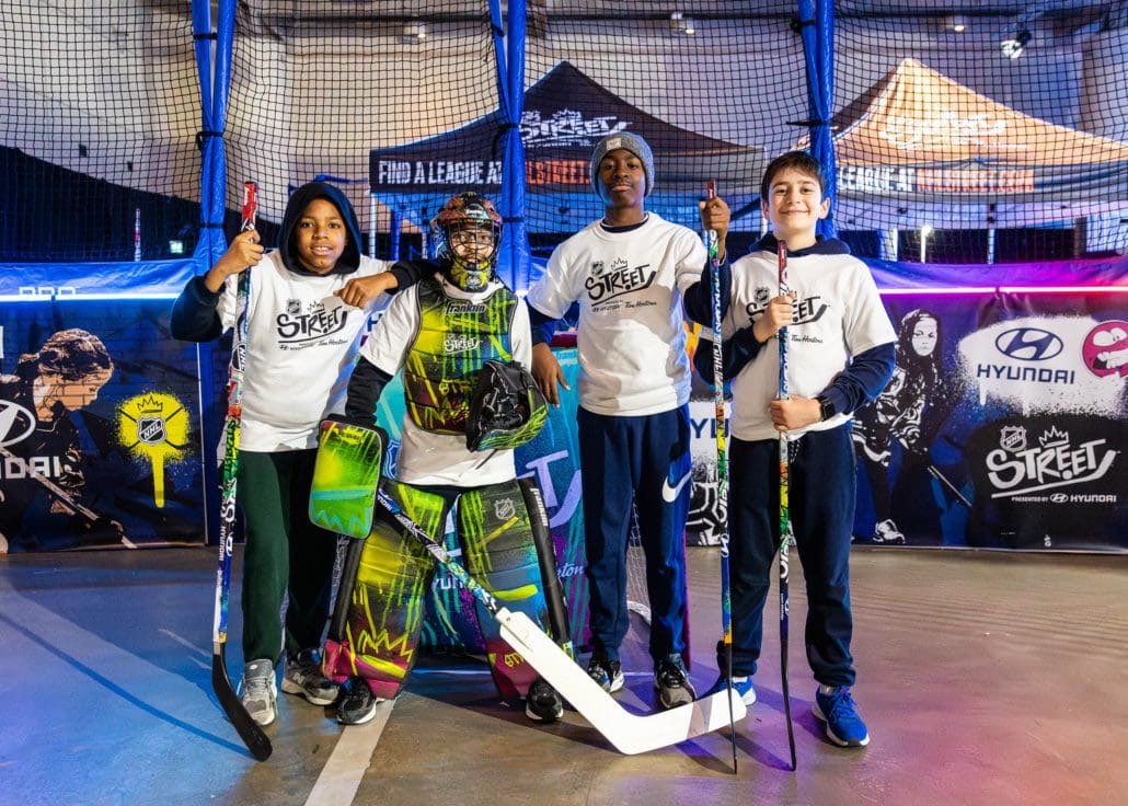 TORONTO, ON - Feb 3, 2024: NHL Street during NHL All-Star Weekend at NHL Fan Fair with RCX Sports. (Photo by Kevin Raposo / kevinraposo.com)