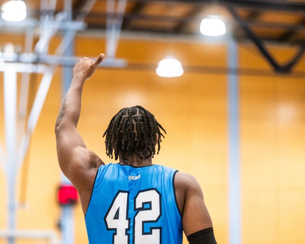 Ontario Colleges Athletic Association basketball game between the Fanshawe Falcons and the Sheridan Bruins