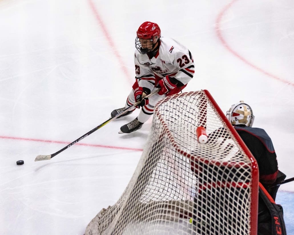 Ontario Junior Hockey League regular season game between the Stouffville Spirit and the Mississauga Chargers
