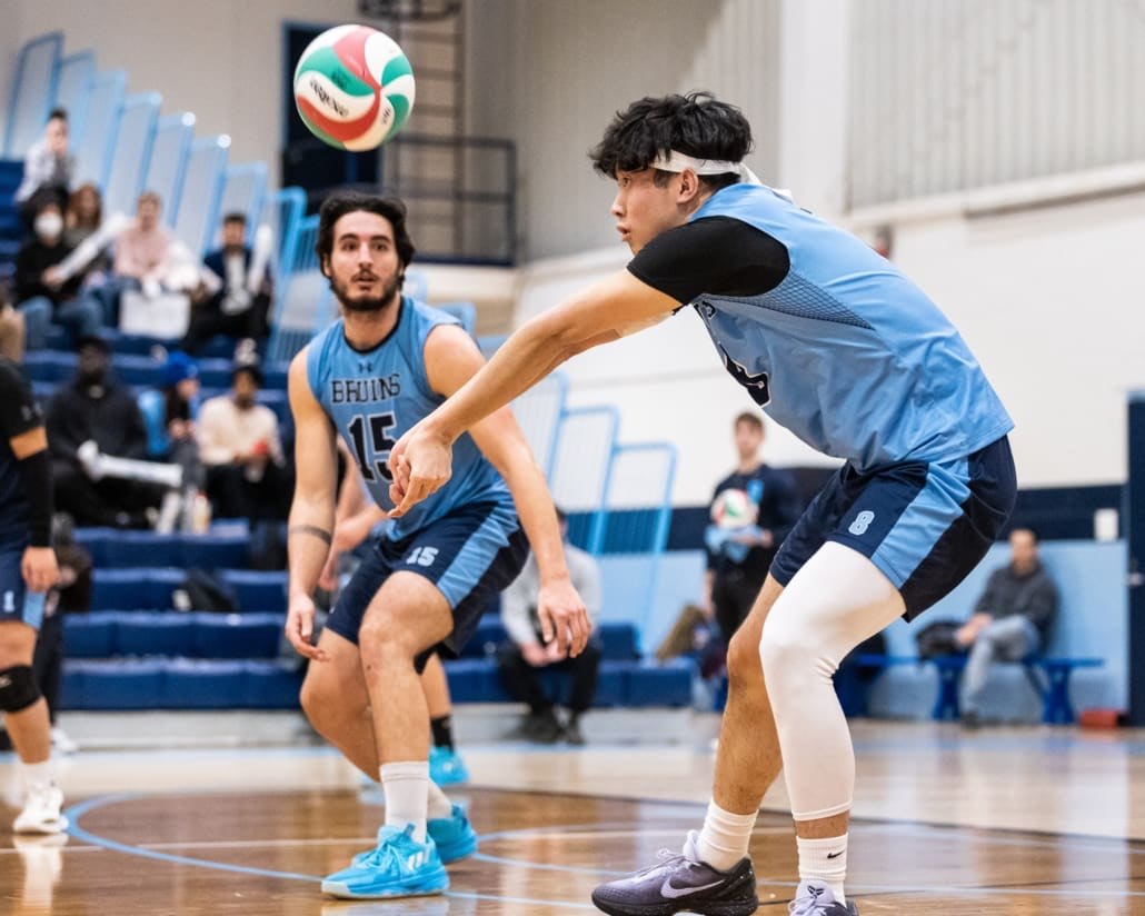 Ontario Colleges Athletic Association volleyball game between the Conestoga Condors and the Sheridan Bruins